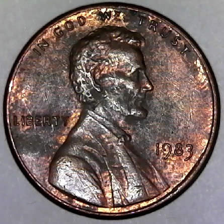 1983-P-Lincoln-Memorial-Cent-With-Peripheral-Die-Damage.